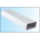 TECSY-AIR OPTIMO TECSY-AIR TEC400-1 OPTIMO 125 tubo rectangular 150x70 1m bl.